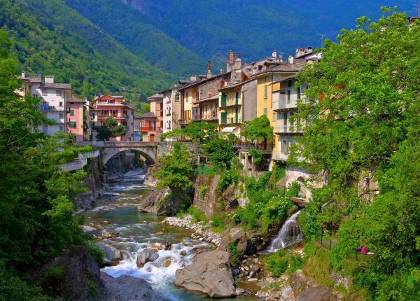 vista su chiavenna