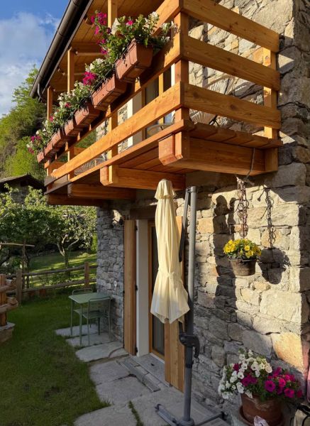 Baita Croz esterno balcone